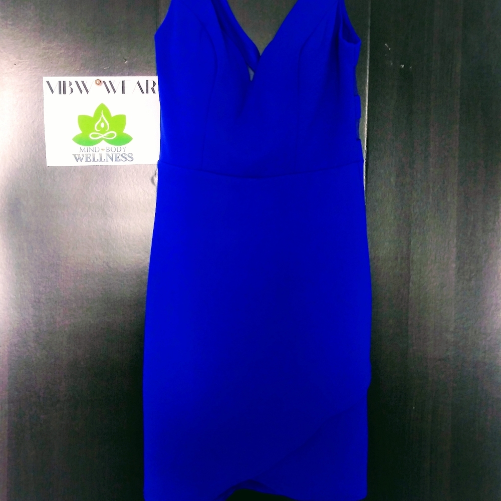 B. Darlin Blue Elegant Mini Dress 👗